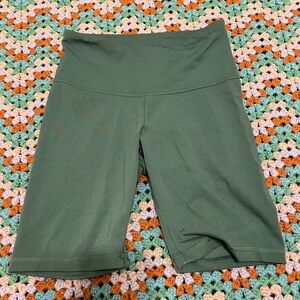 Old Navy Women's Olive Bike Shorts
